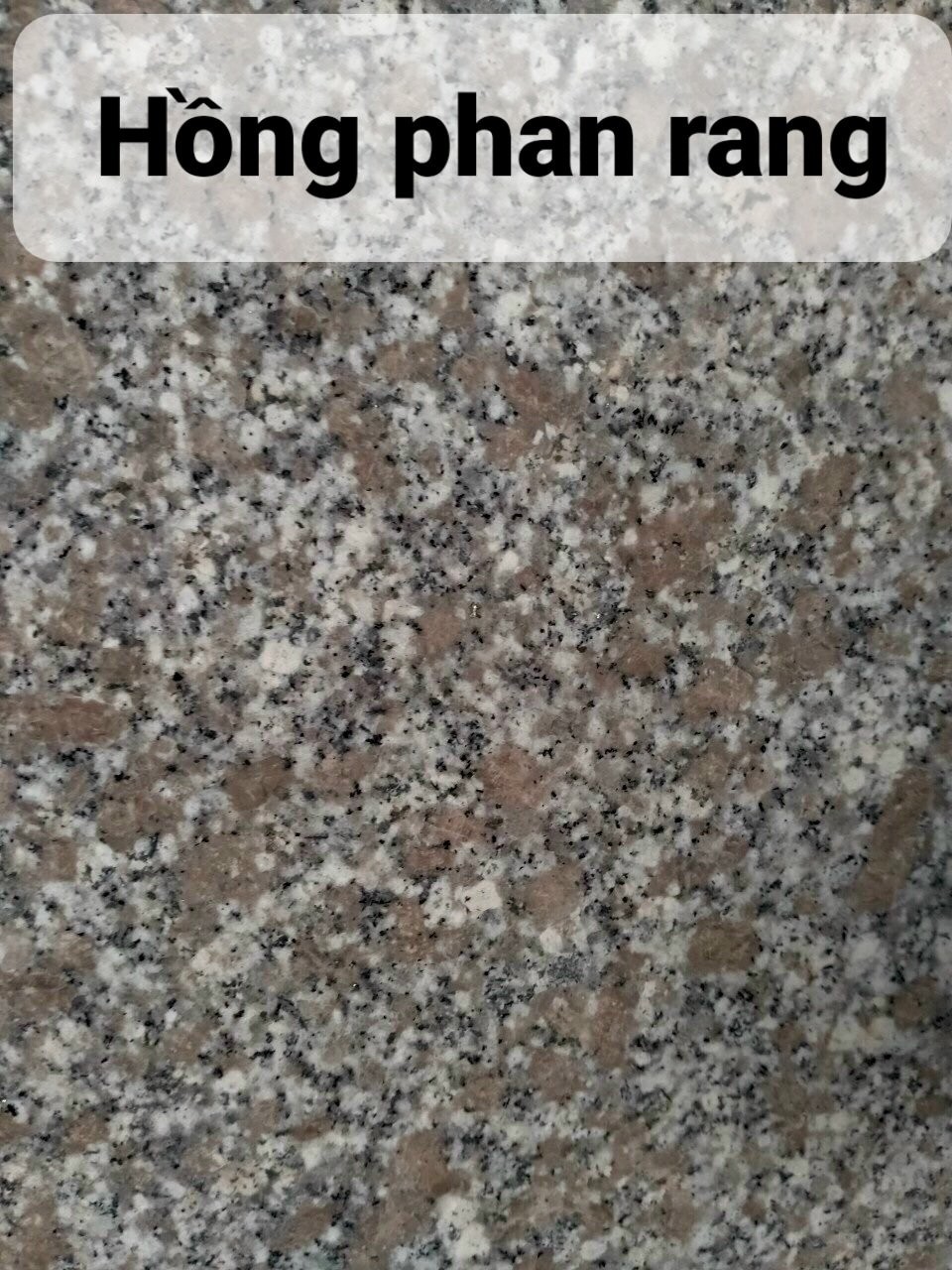 Đá granite Hồng Phan Rang